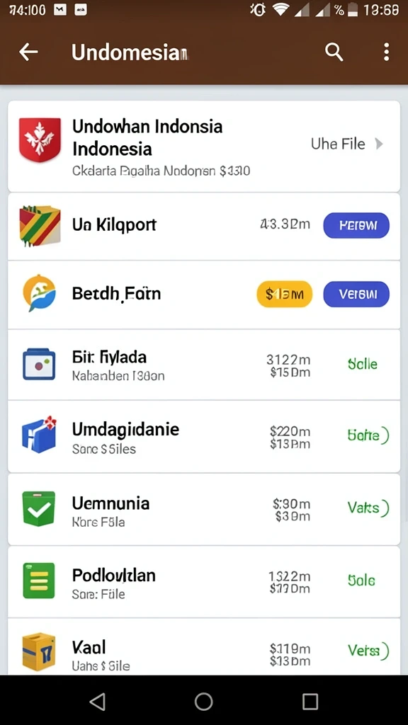 Tampilan antarmuka pengguna yang menarik di BATA123.