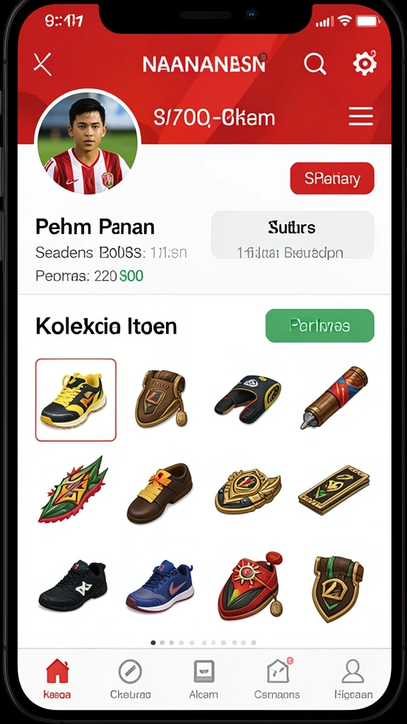 Antarmuka yang jelas dan mudah dinavigasi.