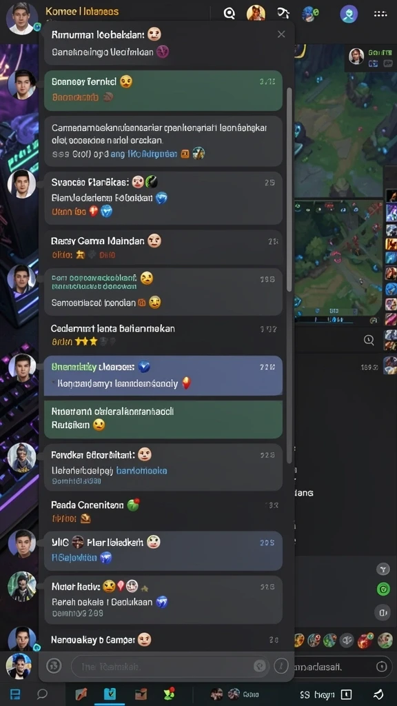 Fitur multiplayer yang mendukung interaksi dengan pemain lain.