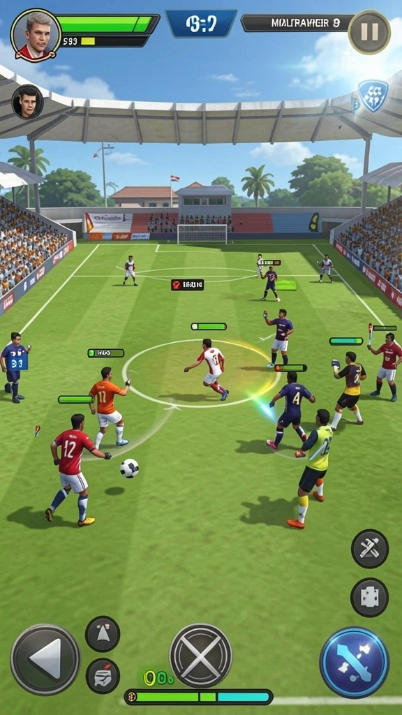 Mode multiplayer yang seru untuk dimainkan bersama teman.
