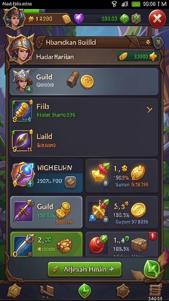 Tampilan antarmuka yang user-friendly dan menarik.