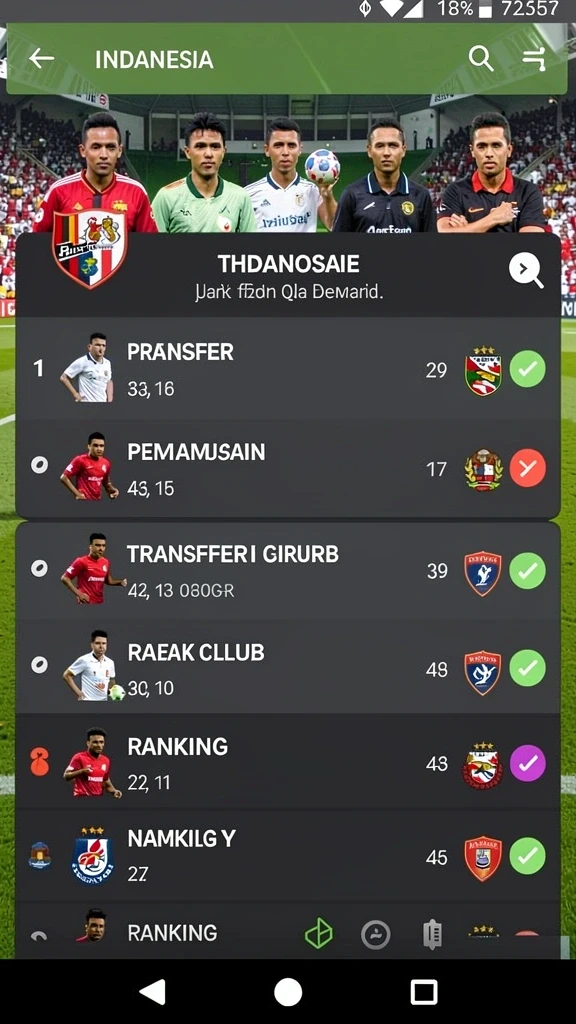 Tampilan utama aplikasi dengan pilihan permainan yang menarik.