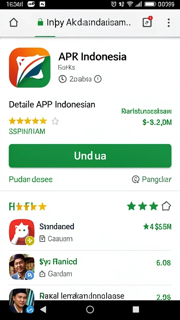 Tampilan antarmuka yang intuitif dan mudah digunakan.
