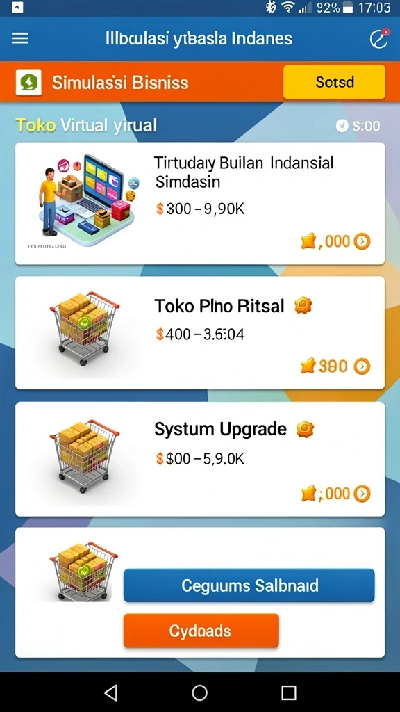 Tampilan awal aplikasi GADAITOTO yang memukau.