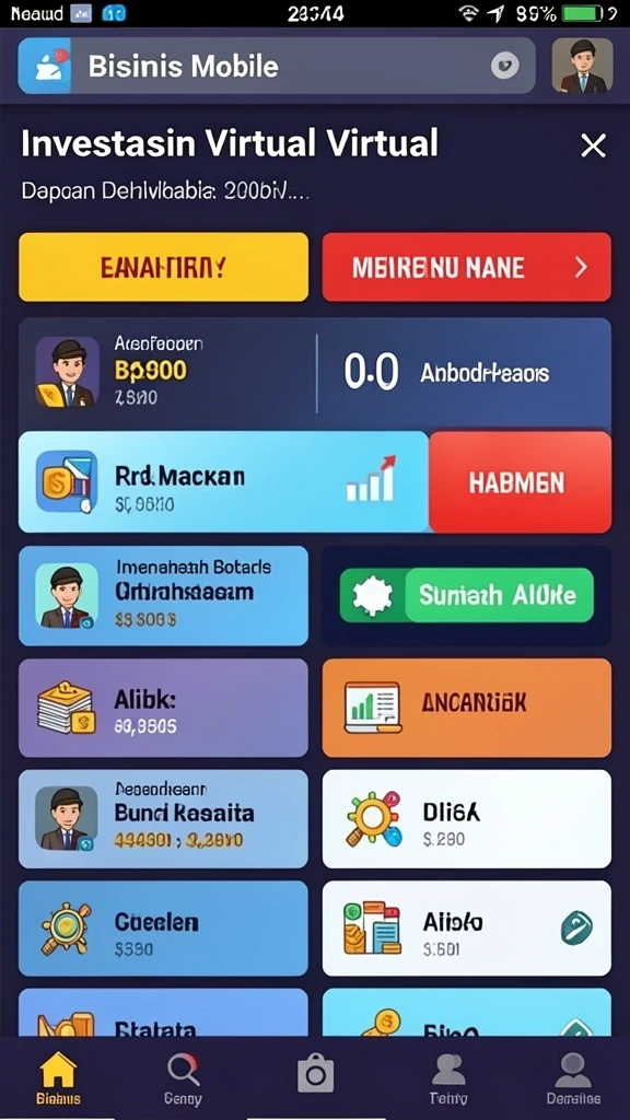 Tampilan antarmuka yang menarik dan mudah dinavigasi.