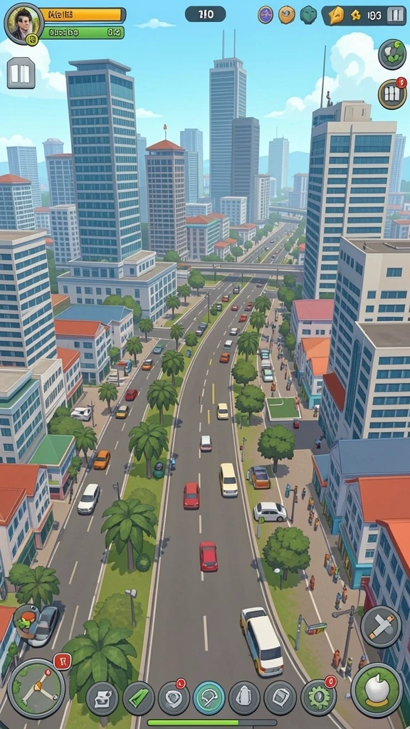 Pemandangan luar biasa dari dunia game HO3.