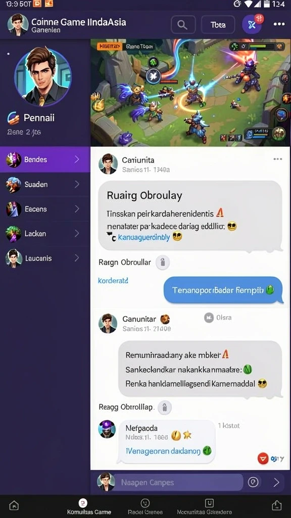 Tampilan antarmuka yang intuitif dan menarik.