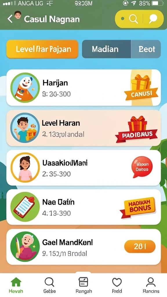 Tampilan antarmuka yang intuitif dan mudah digunakan.