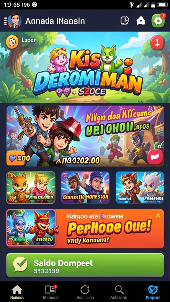 Gameplay yang mendebarkan dan penuh tantangan.
