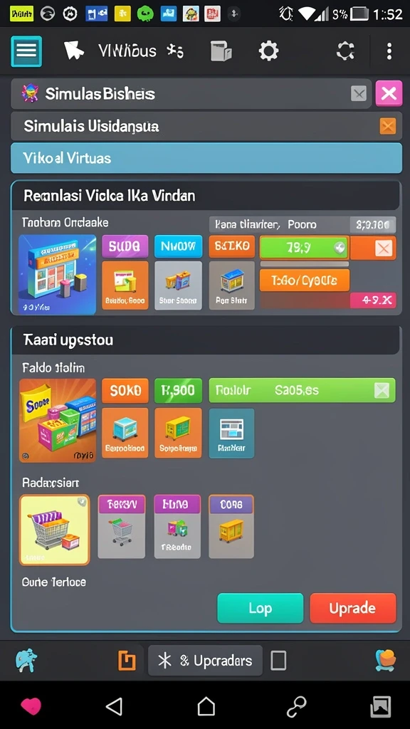 Tampilan antarmuka yang user-friendly dan menarik.