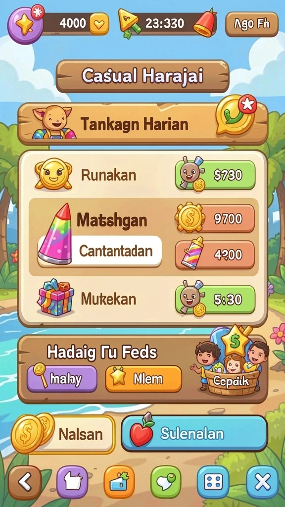 Karakter unik dengan kemampuan luar biasa.