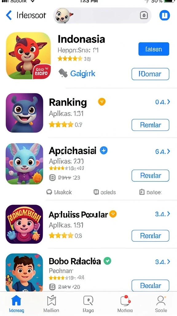 Cuplikan aksi permainan yang penuh tantangan.