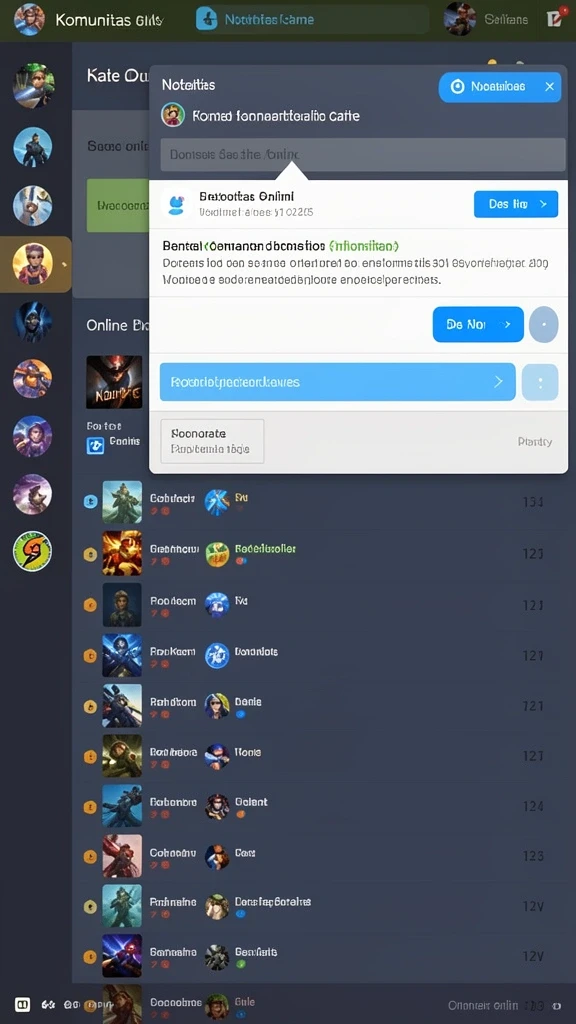 Fitur multiplayer yang memungkinkan bersaing langsung.