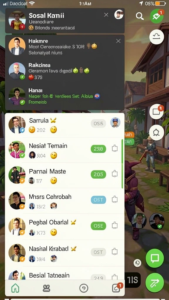 Mode permainan seru yang bisa dipilih.