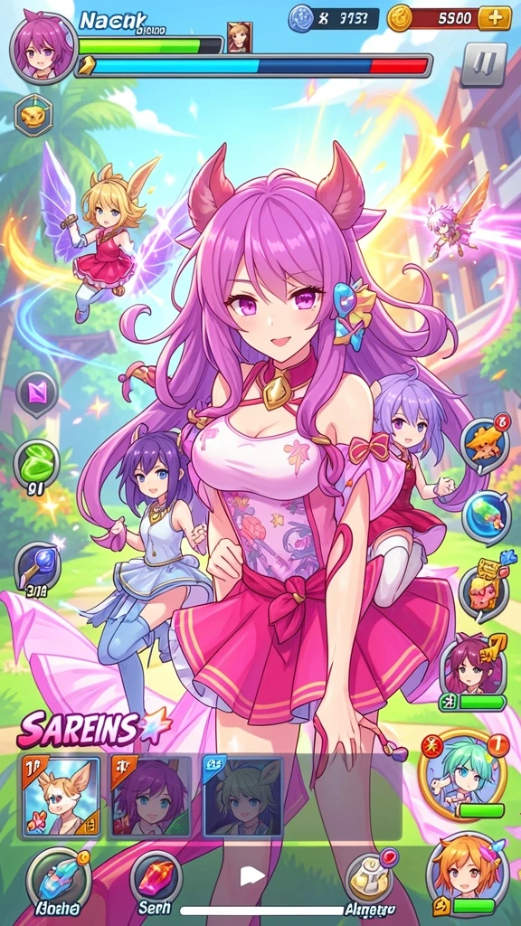 Tampilan awal game yang memikat.