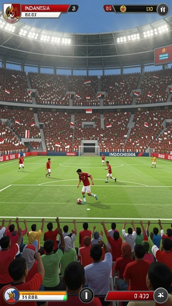 Suasana permainan kasino virtual yang realistis.