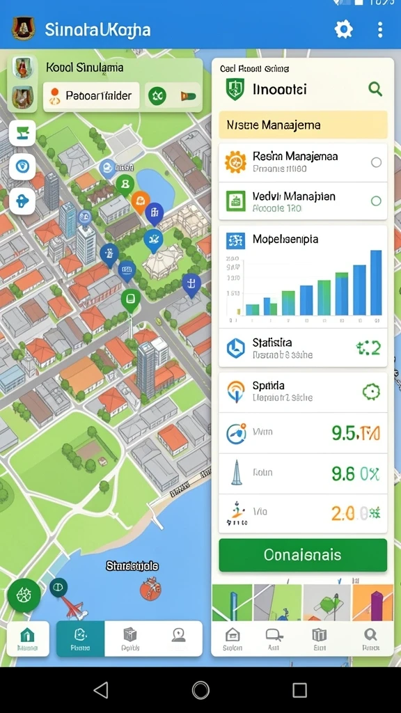 Tangkapan layar mode permainan yang seru dan menantang.