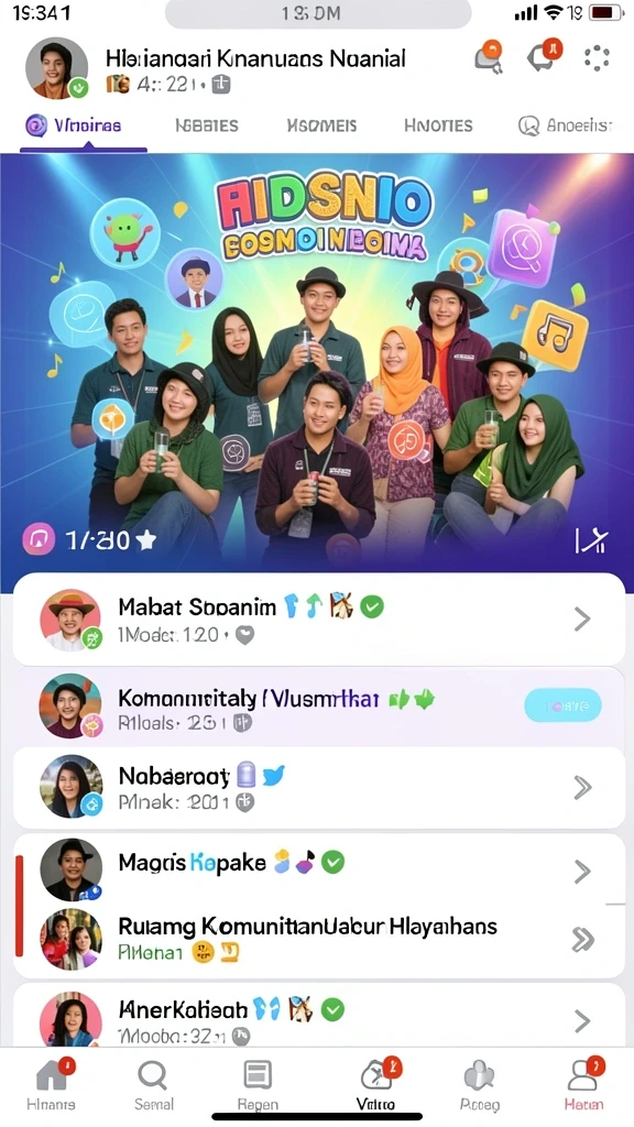 Tampilan antarmuka yang menarik dan mudah digunakan.