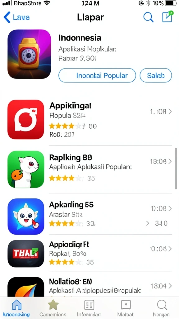 Tampilan antarmuka yang user-friendly dan menarik.