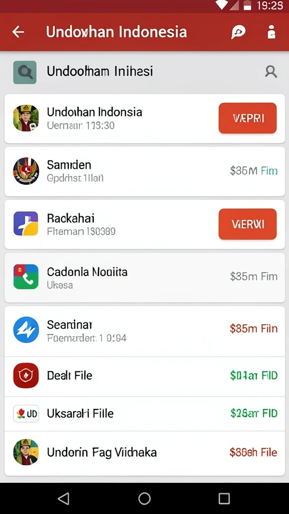 Tampilan utama yang memukau dan interaktif.