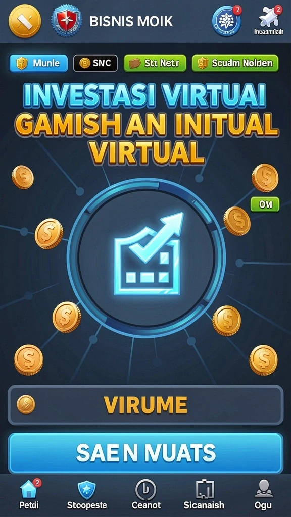 Screenshot menunjukkan tampilan antarmuka yang menarik.