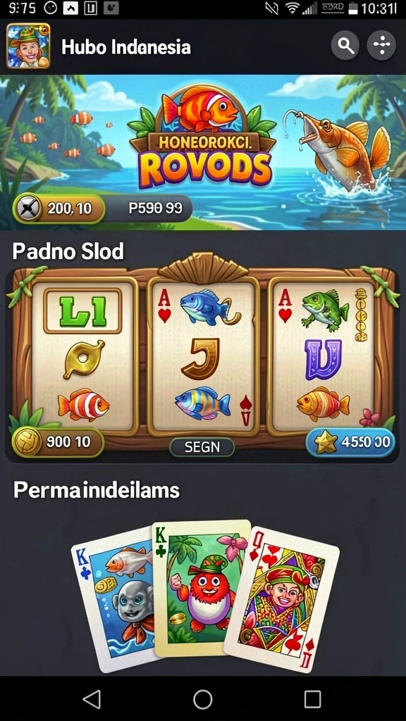 Screenshot menampilkan berbagai jenis permainan togel yang tersedia.