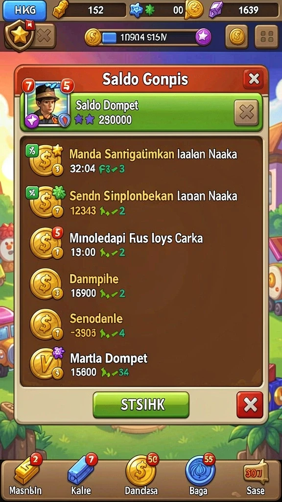 Fitur sosial yang memungkinkan interaksi antar pemain.