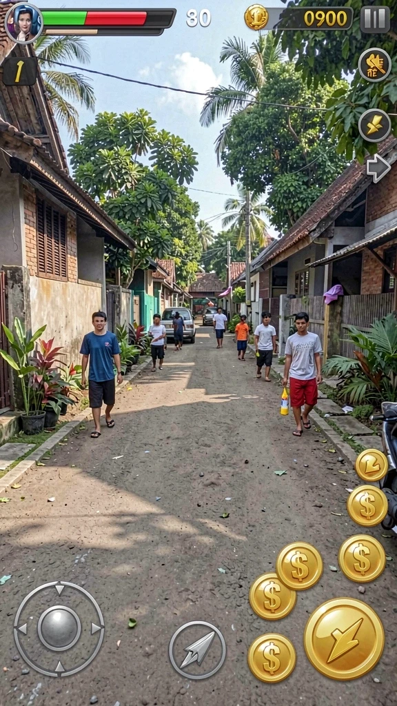 Karakter unik yang bisa dipilih sesuai dengan preferensi pemain.