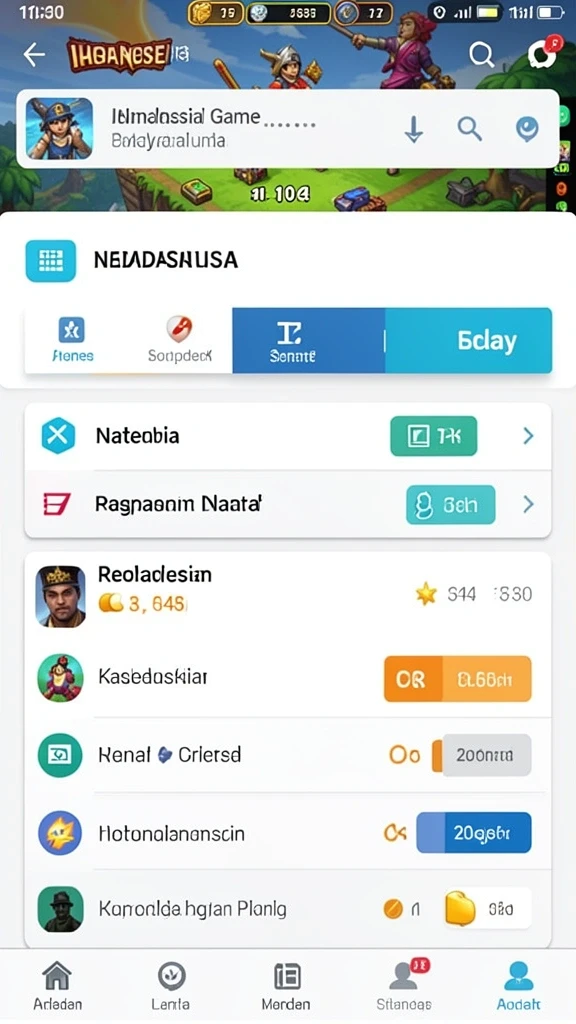 Tangkapan layar menunjukkan pertarungan epik melawan monster besar.