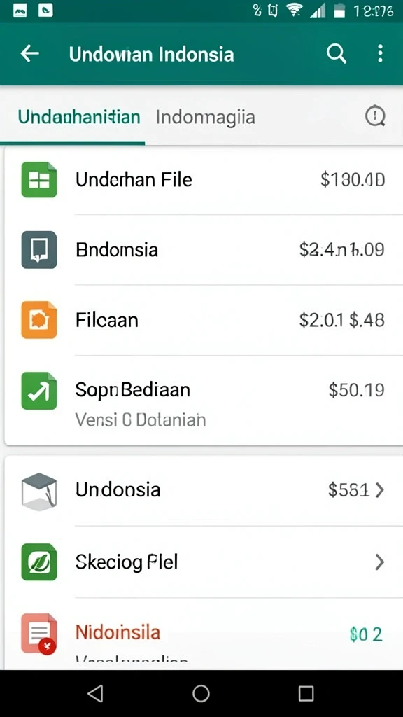 Tampilan awal aplikasinya yang menarik.