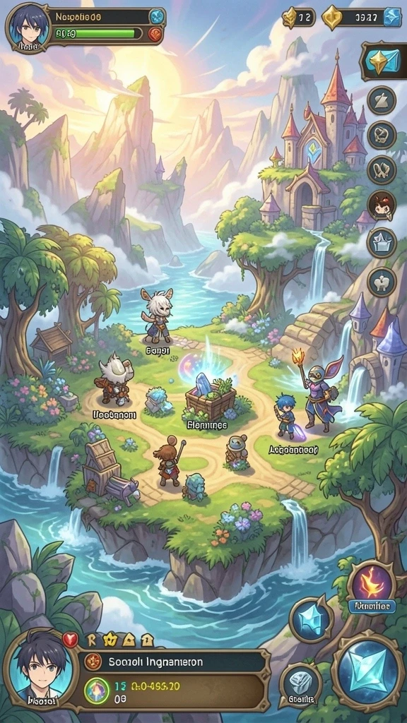 Persaingan seru di mode multiplayer.