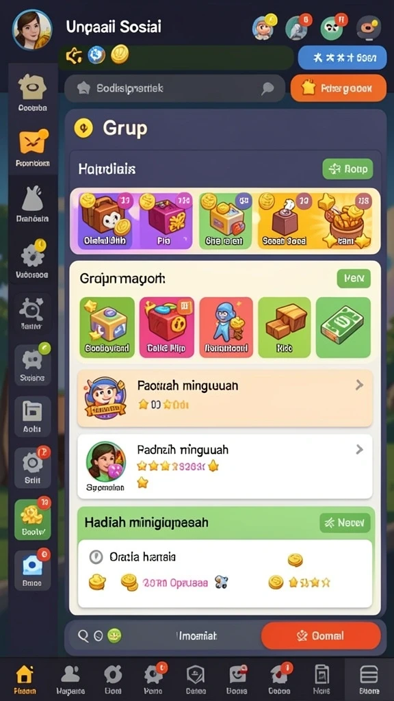 Tampilan antarmuka pengguna yang intuitif dan mudah digunakan.