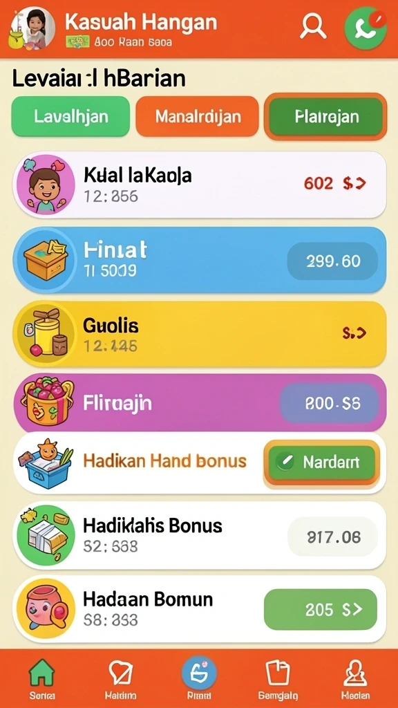 Screenshot menunjukkan grafik yang memukau dalam permainan.