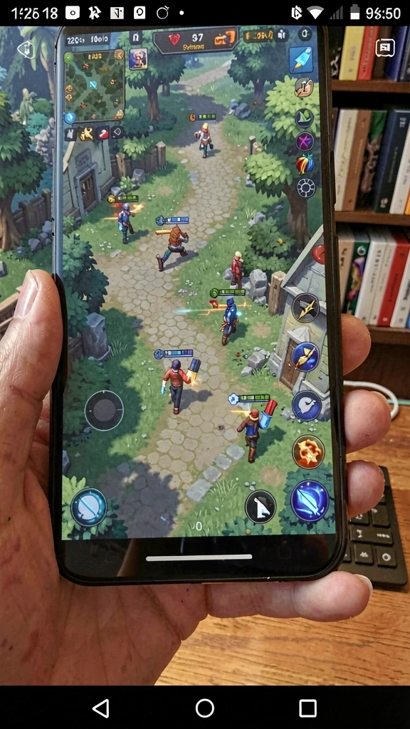 Gameplay dinamis dengan berbagai pilihan karakter.