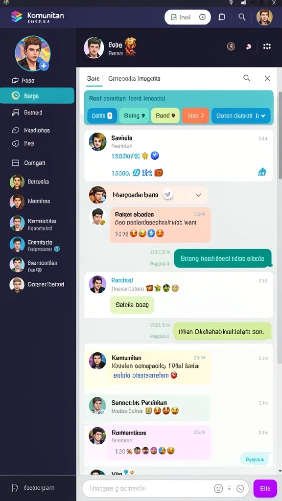 Mode multiplayer yang menyenangkan dan interaktif.