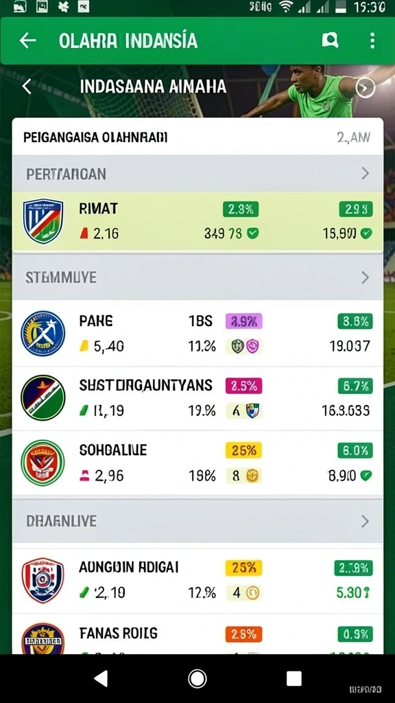 Fitur taruhan langsung yang menyenangkan.