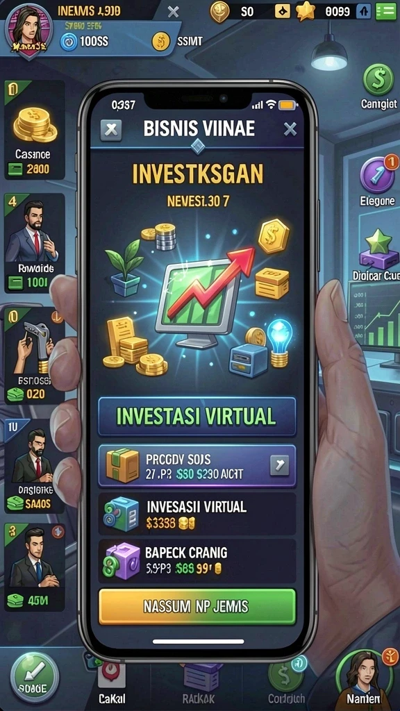 Tampilan level yang menantang dalam VIRUS88.