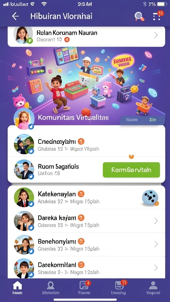 Karakter unik dalam permainan WINJKT.