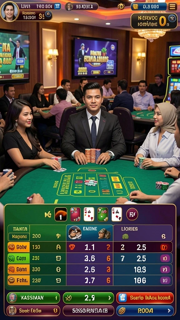 Interaksi multiplayer yang membuat permainan lebih seru.